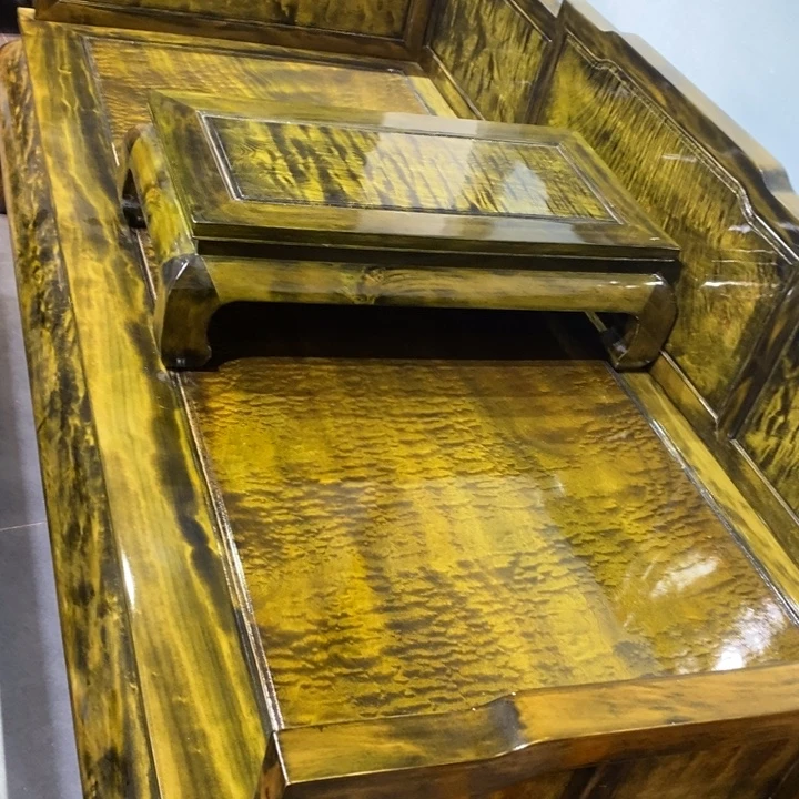 楠木罗汉床两件套