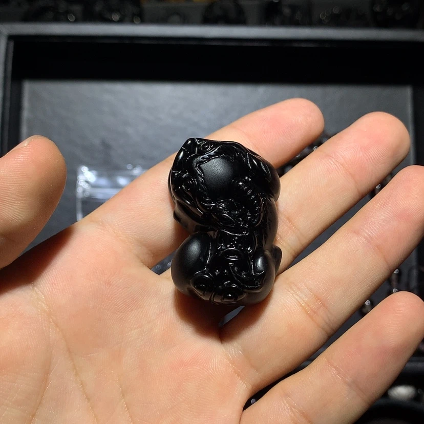 【闪购商品】未镶嵌黑曜岩珠宝奇石