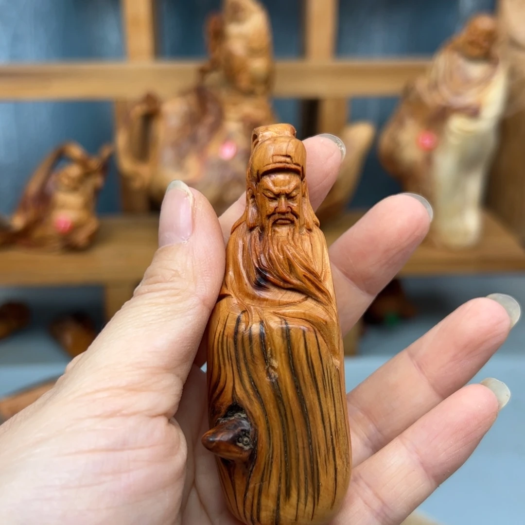 柏木崖柏木摆件手把件