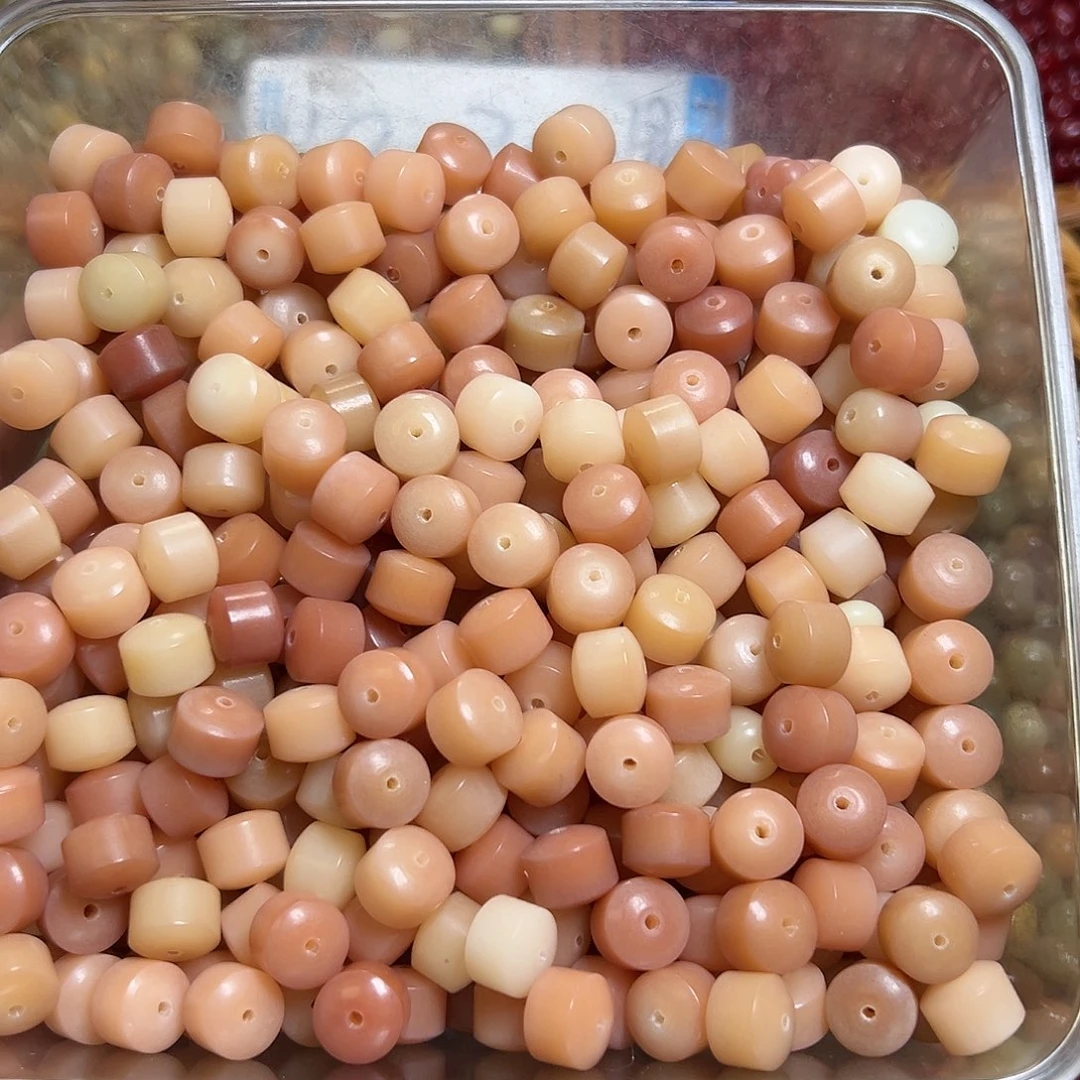 菩提根/象牙果吊坠卡12粉色金轮100颗卡牌➕20颗