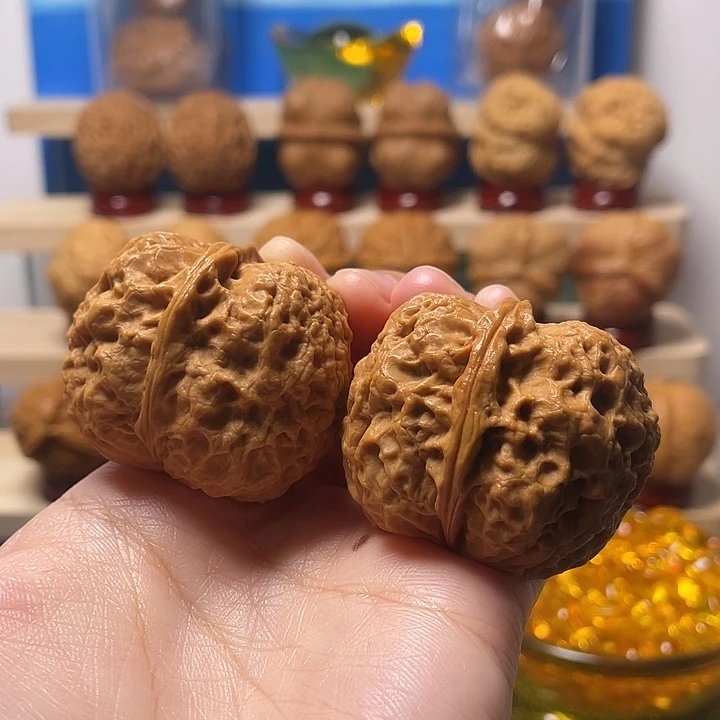 吊坠文玩核桃门墩17