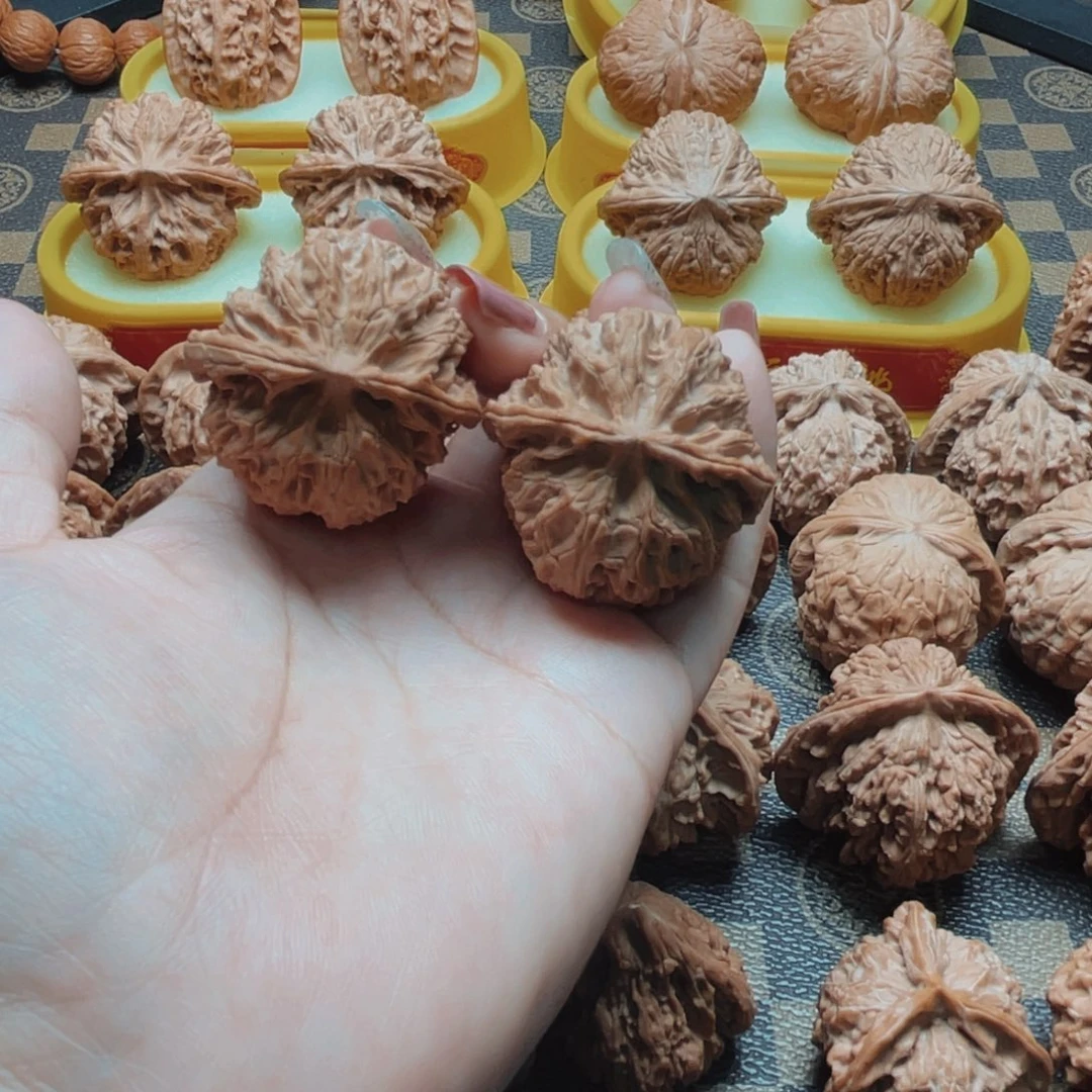桃核把件苹果园核桃全品