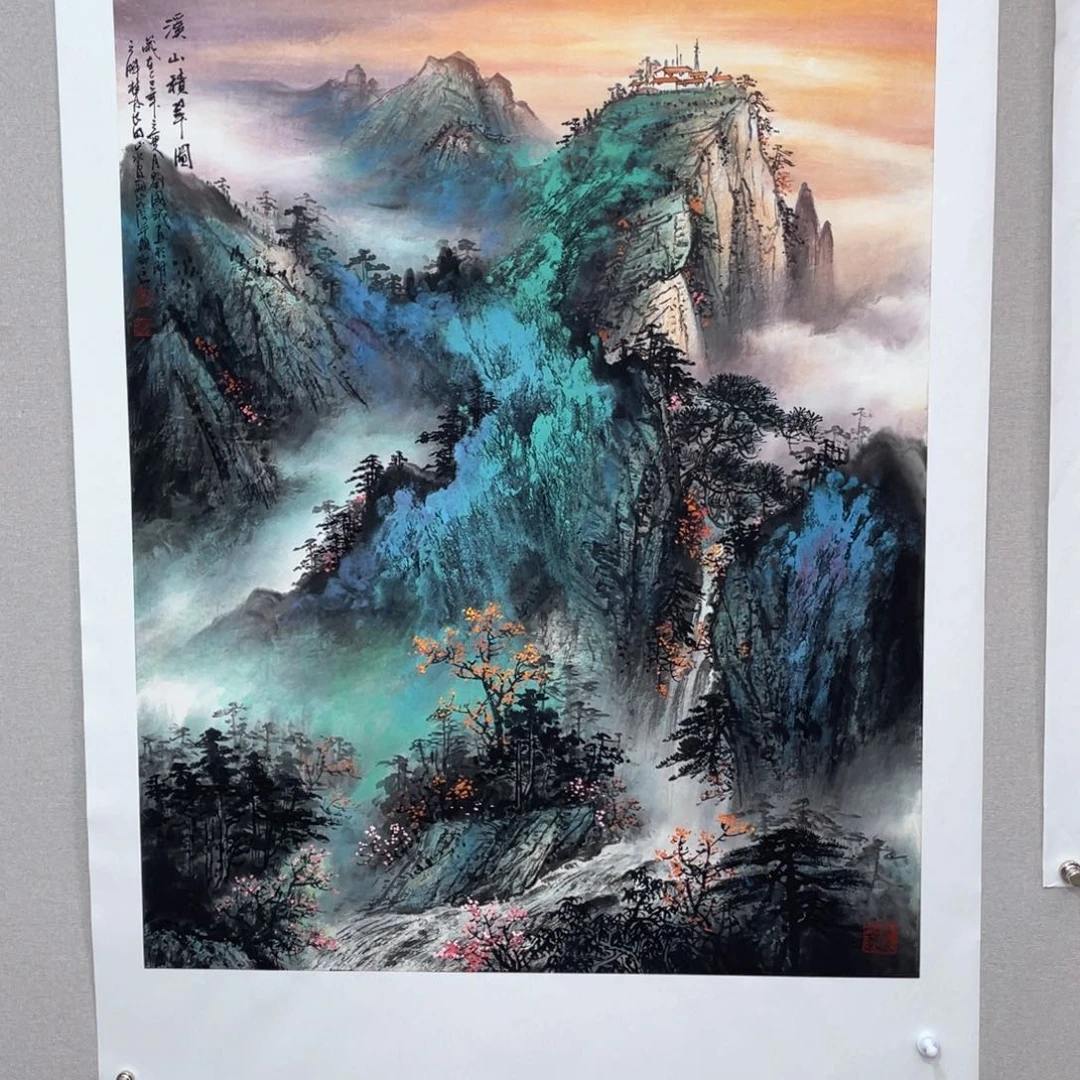 国画刘国斌老师作品欣赏
