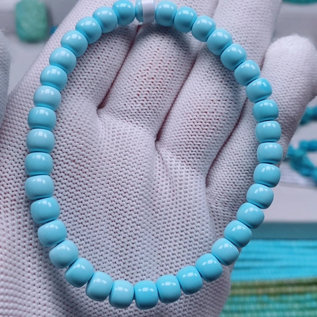 绿松石未镶嵌手串