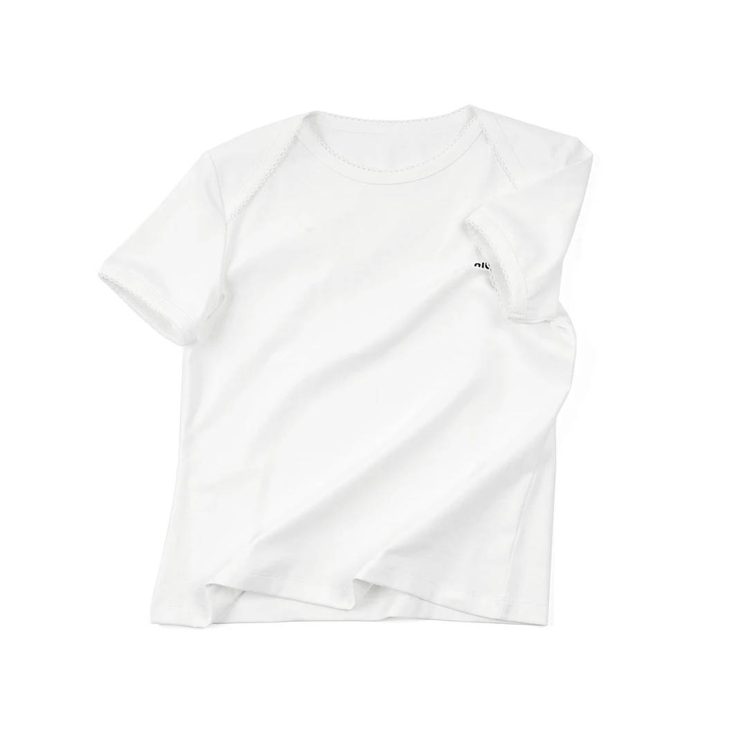 【字母小花边短袖】TXAL53057