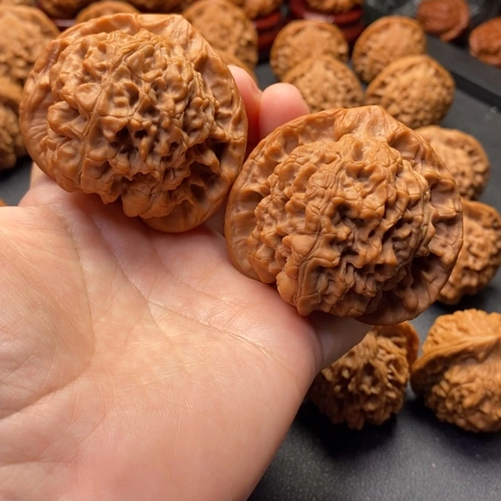 把件文玩核桃54尺大官帽