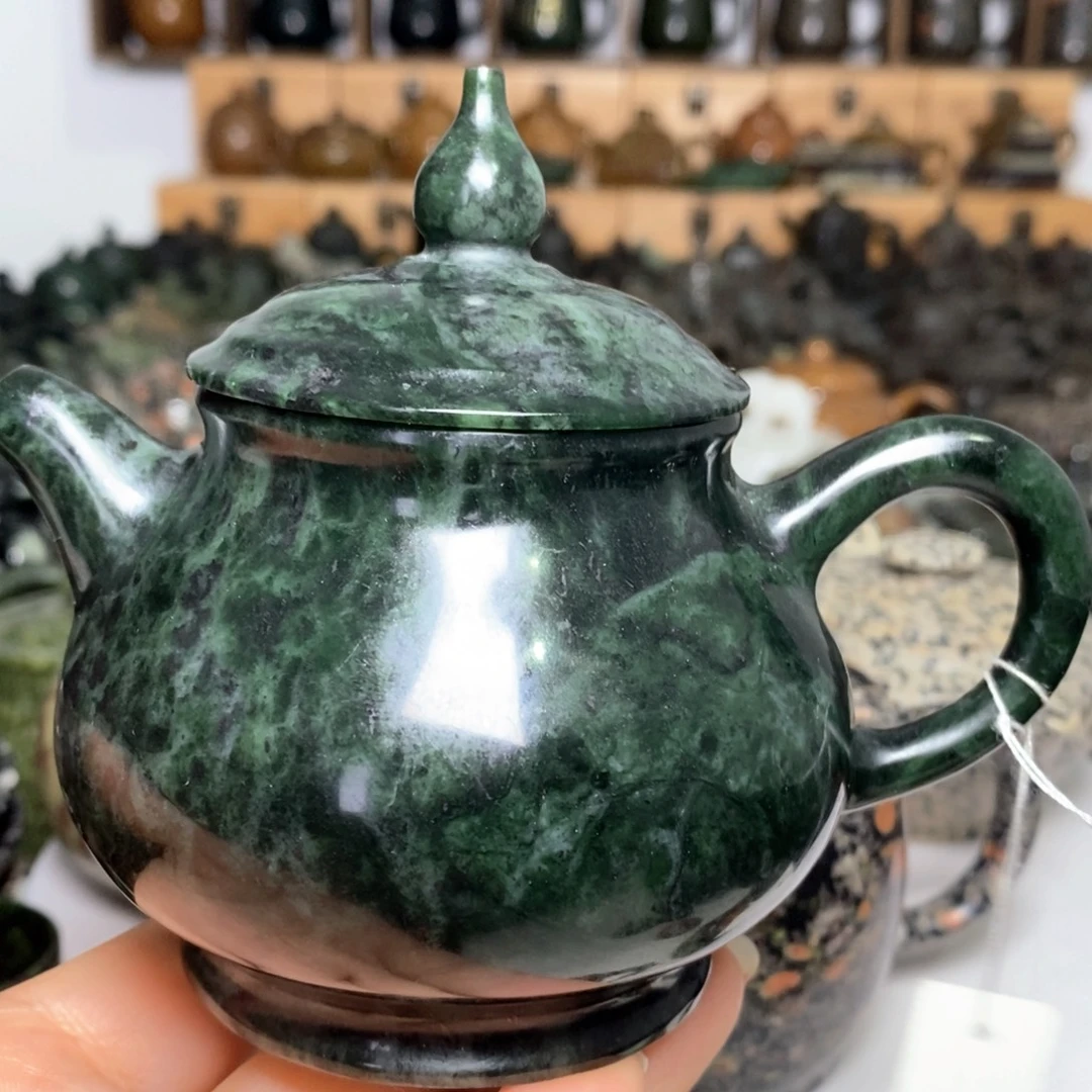 藏玉药王石福利款潘壶230cc