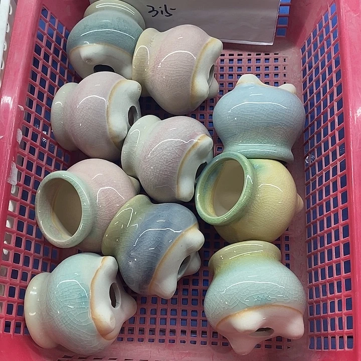 红陶【满10米包邮默认微瑕疵】随机3个