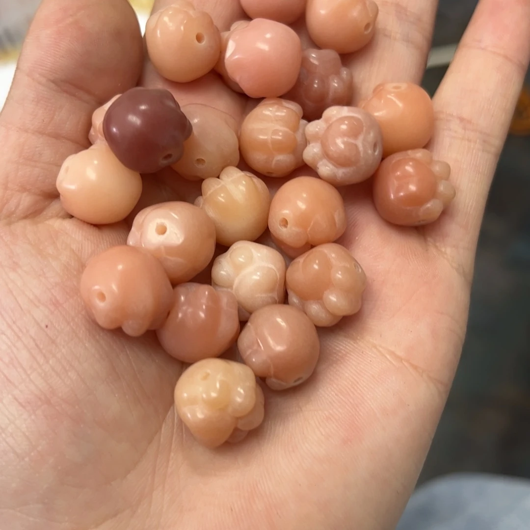 【闪购商品】白玉菩提吊坠q/12 25爱心猫爪