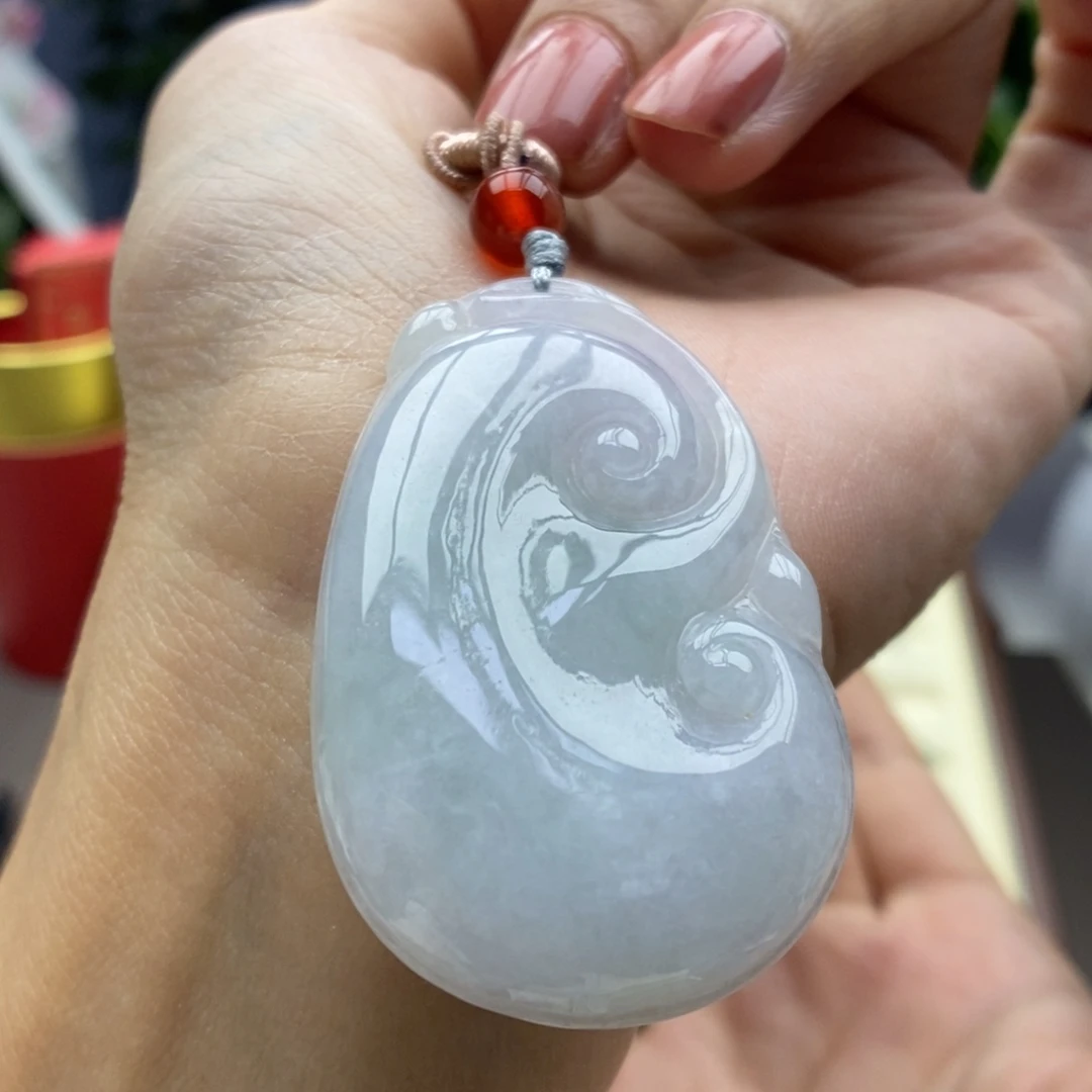 翡翠未镶嵌颈饰吊坠13