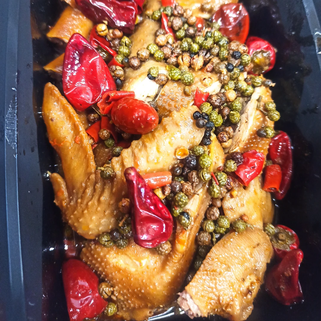 麻香扑鼻椒麻鸡半只装
