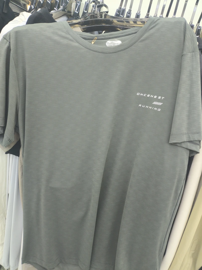 1155  暗花速干短袖T恤