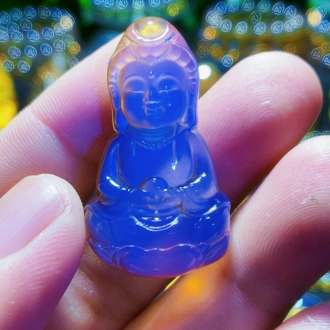 【闪购商品】蓝珀吊坠(不含链)未镶嵌