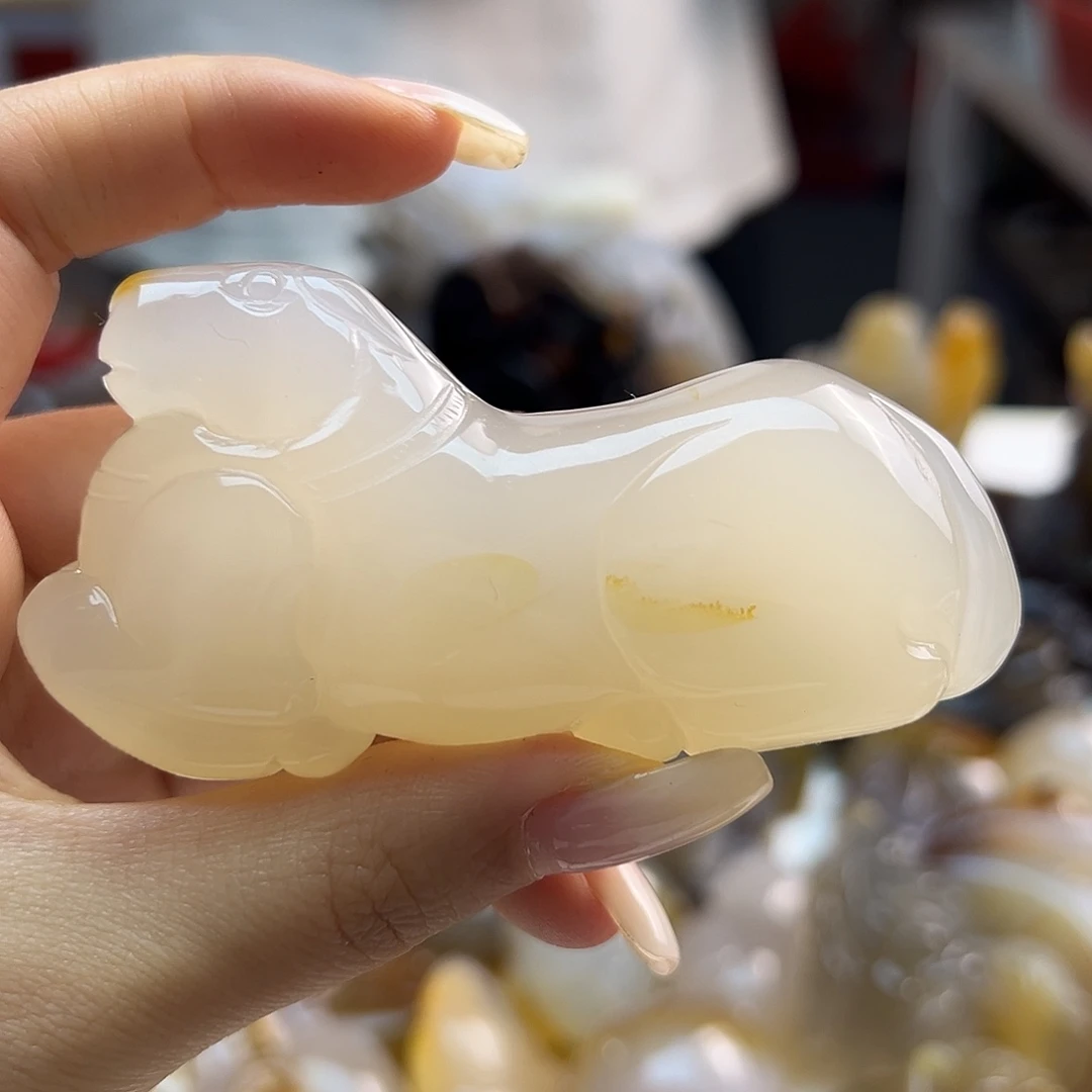 玛瑙/玉髓未镶嵌吊坠(不含链)