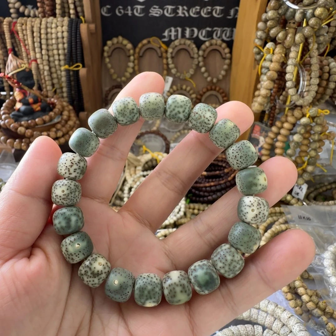 星月菩提吊坠11*10青花瓷单圈