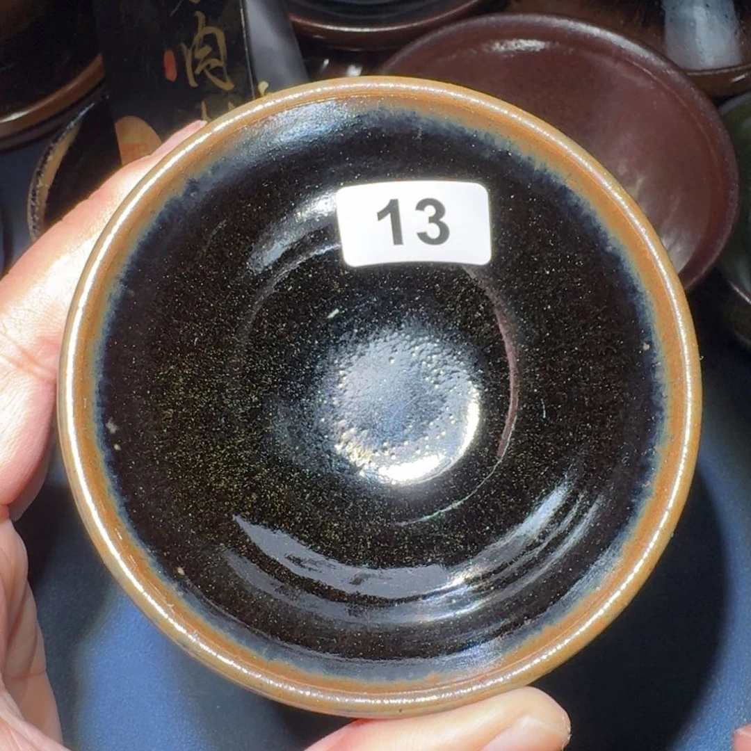 小雨茶盏手工柴烧，