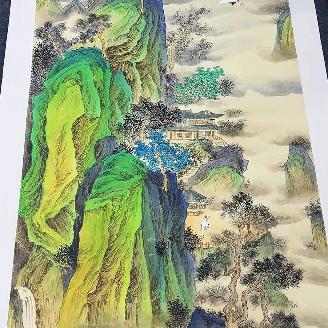 国画事事顺心如意万事如意