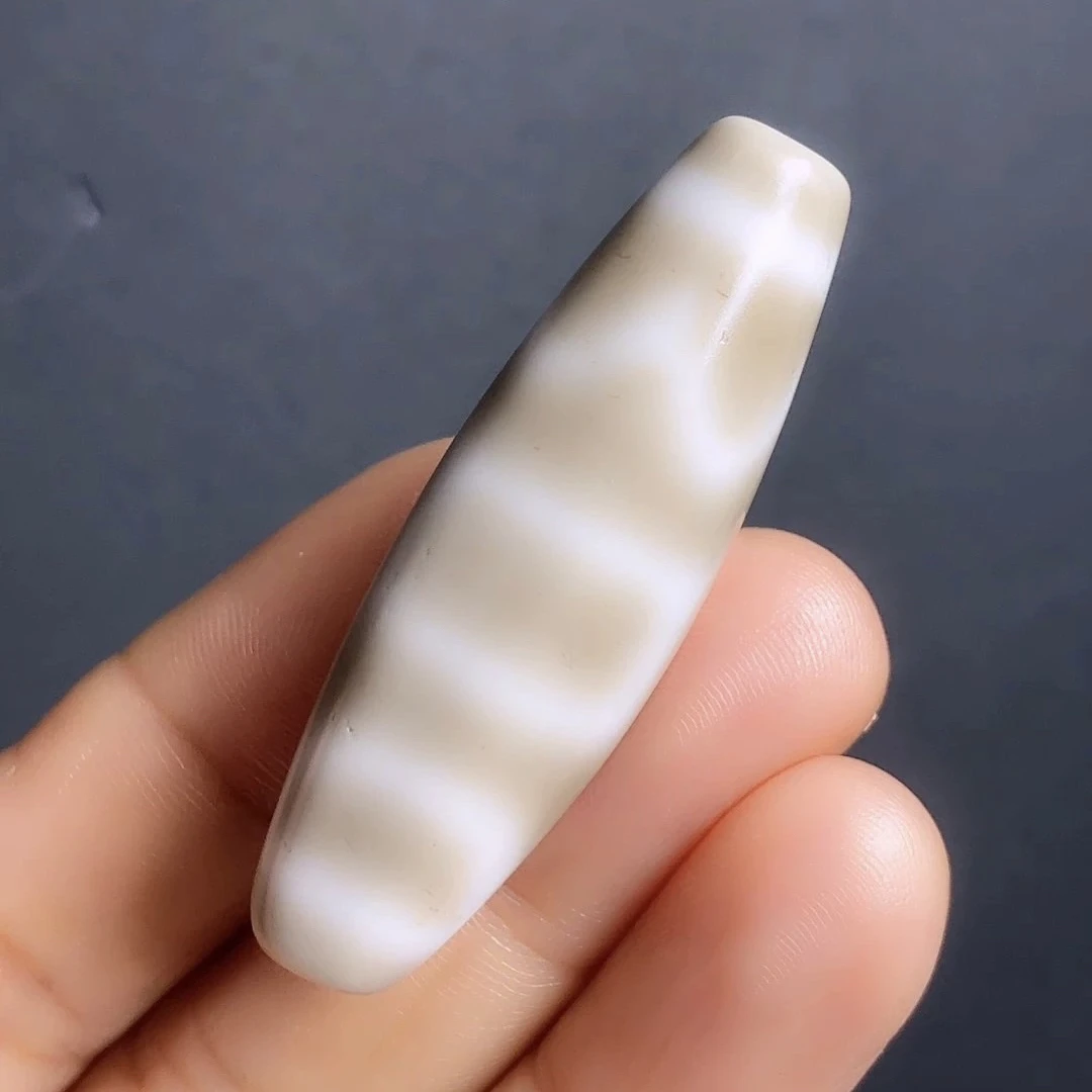 天缘白毫手工息增怀诛天珠天然玛瑙真品项链手串44.6x14