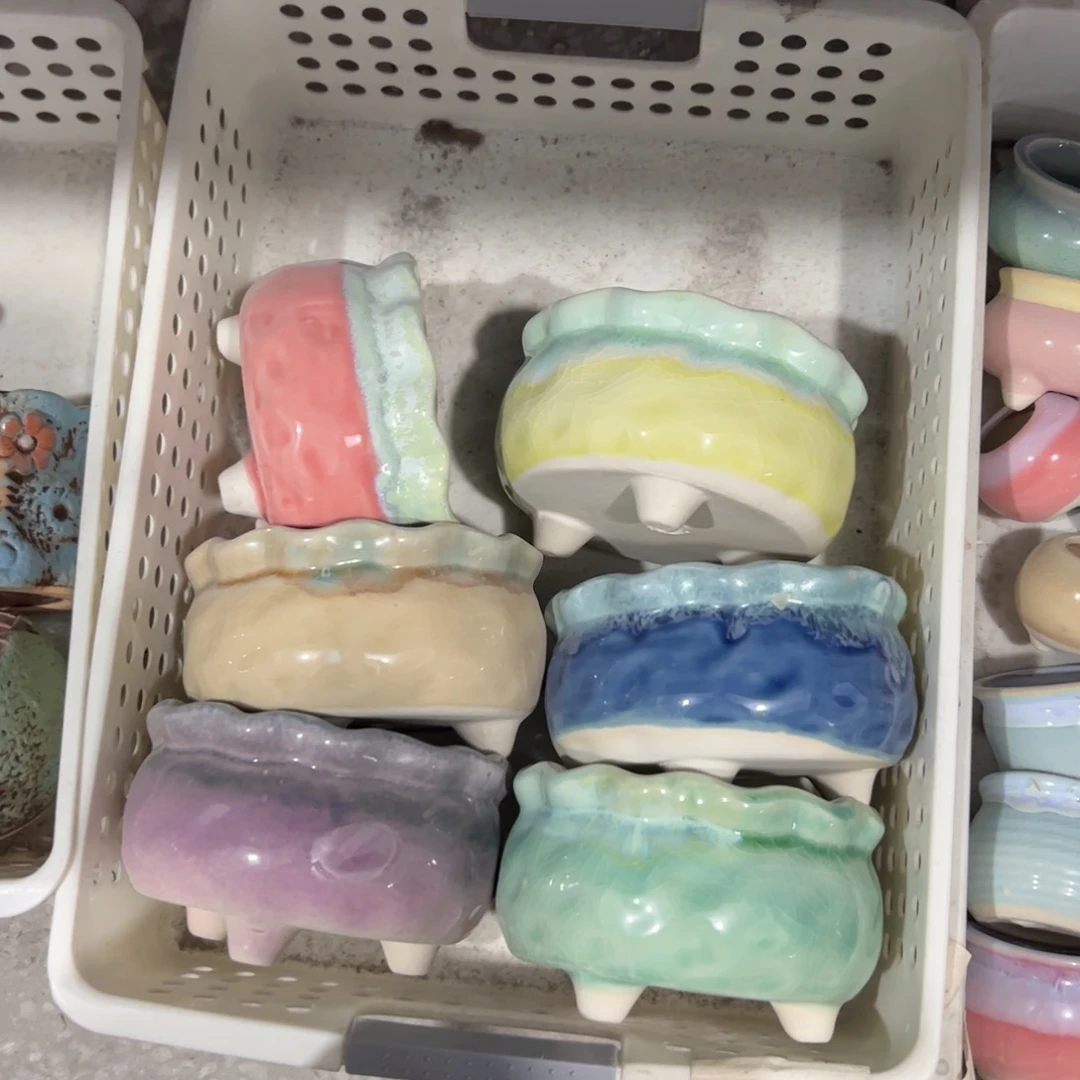 陶瓷多肉小花盆@@
