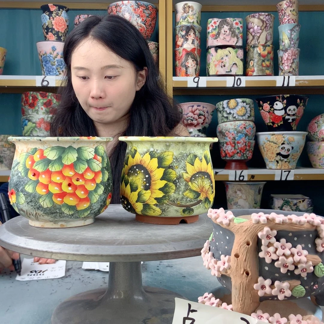 罐景德镇手工瑕疵998