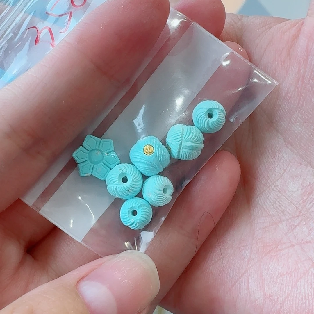 未镶嵌绿松石珠宝奇石
