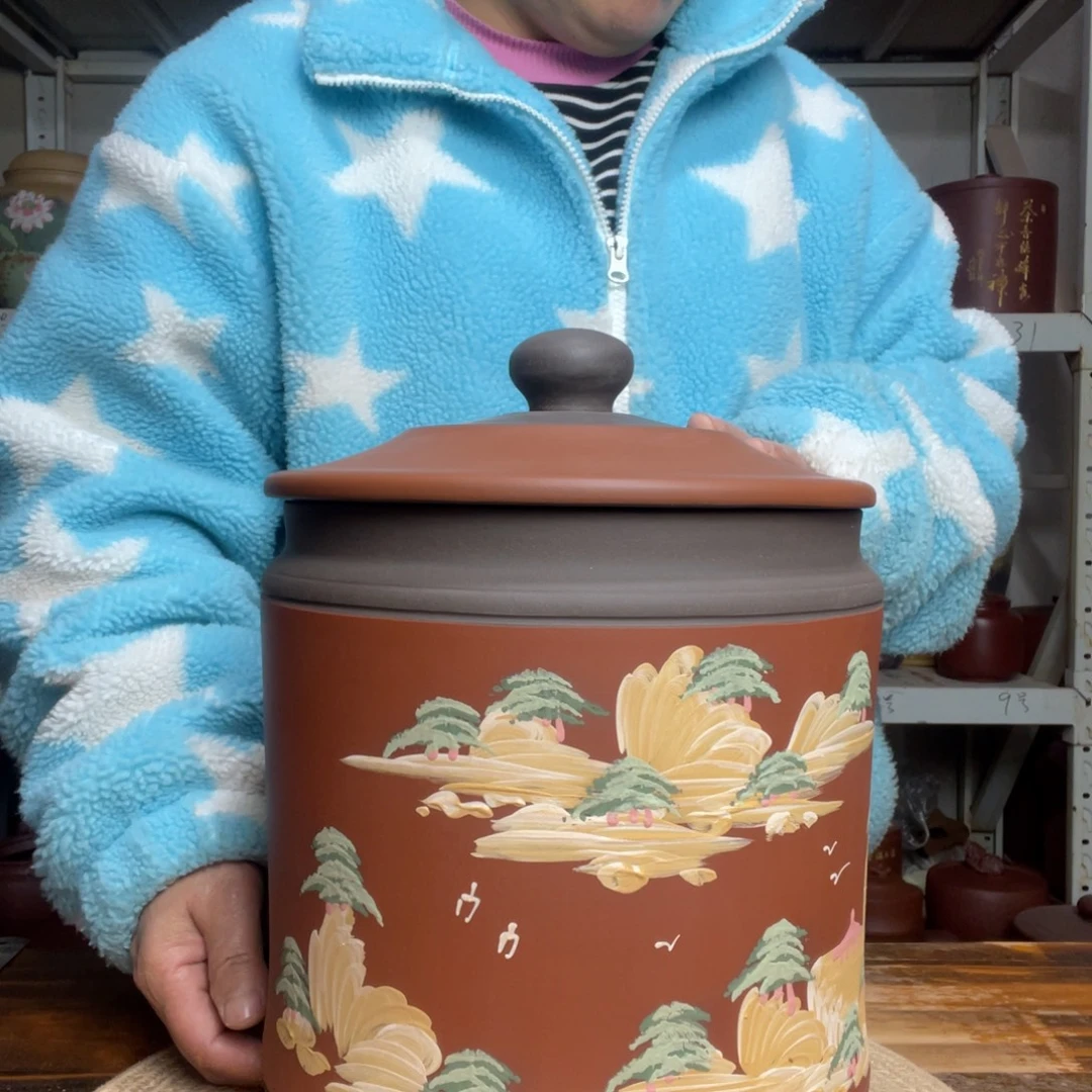 茶叶罐紫砂今天晚上