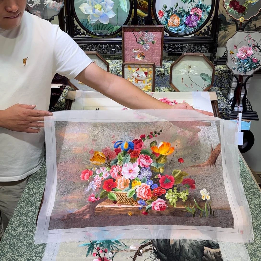 刺绣刺绣工艺精湛独特工艺精心