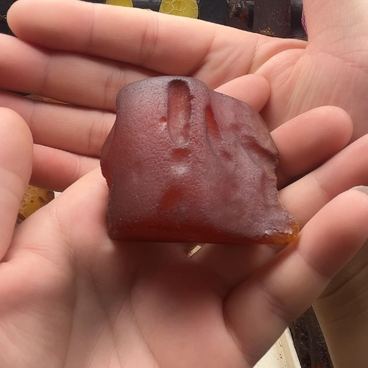 定制琥珀未镶嵌纯天然蜜蜡吊坠