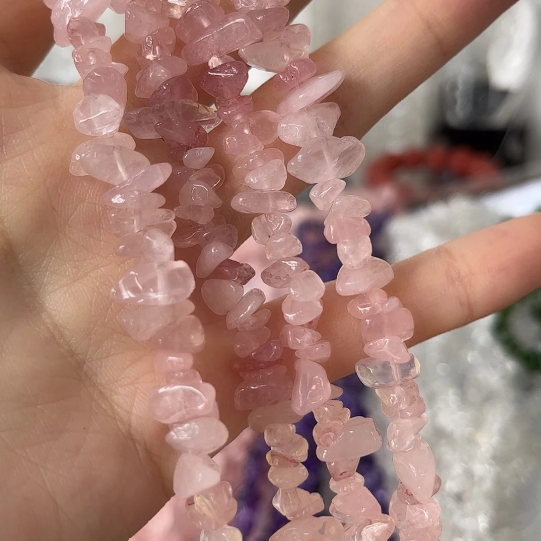 水晶珠宝半成品未镶嵌矿坑