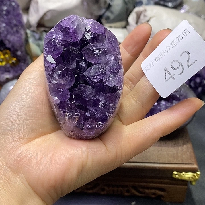 未镶嵌珠宝半成品紫晶