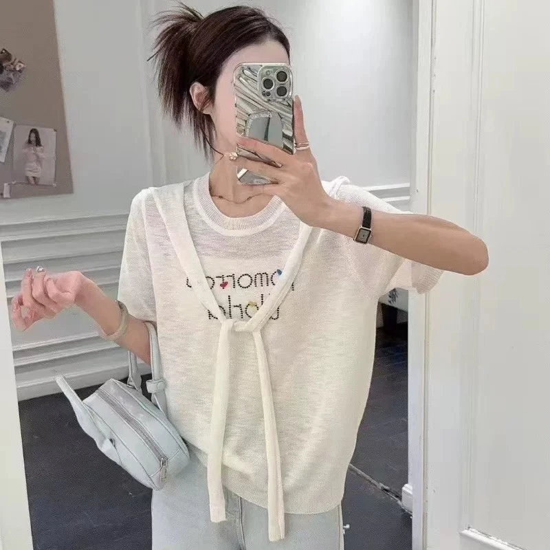 非图片款/时尚针织短袖/C301-C350