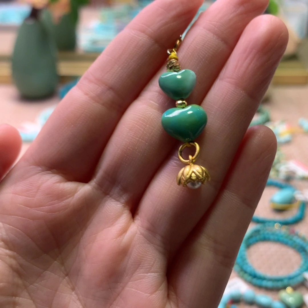 绿松石未镶嵌配饰