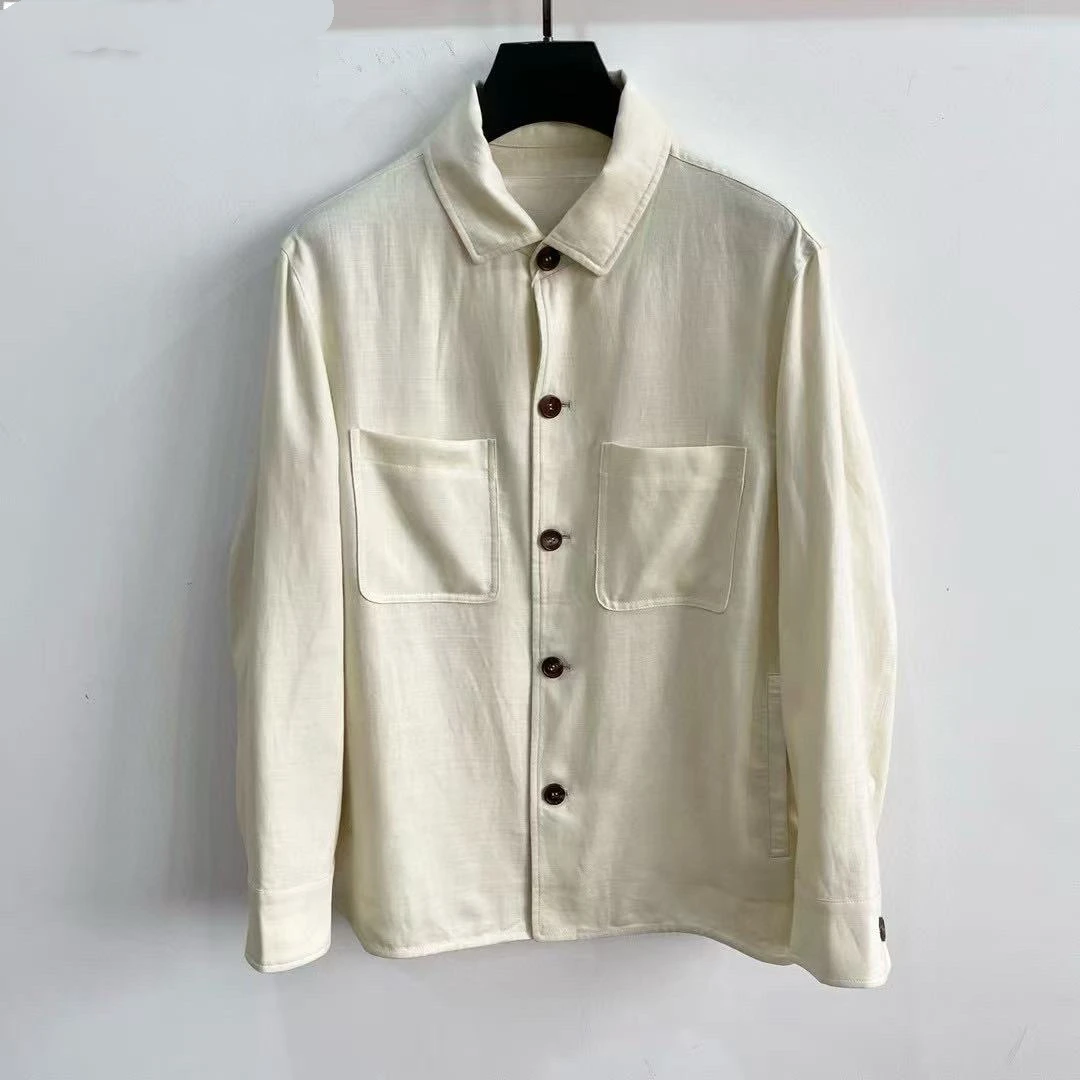 【欧洲专柜新品】新款防男翻领夏季超薄衣服风衣男士男款中长款