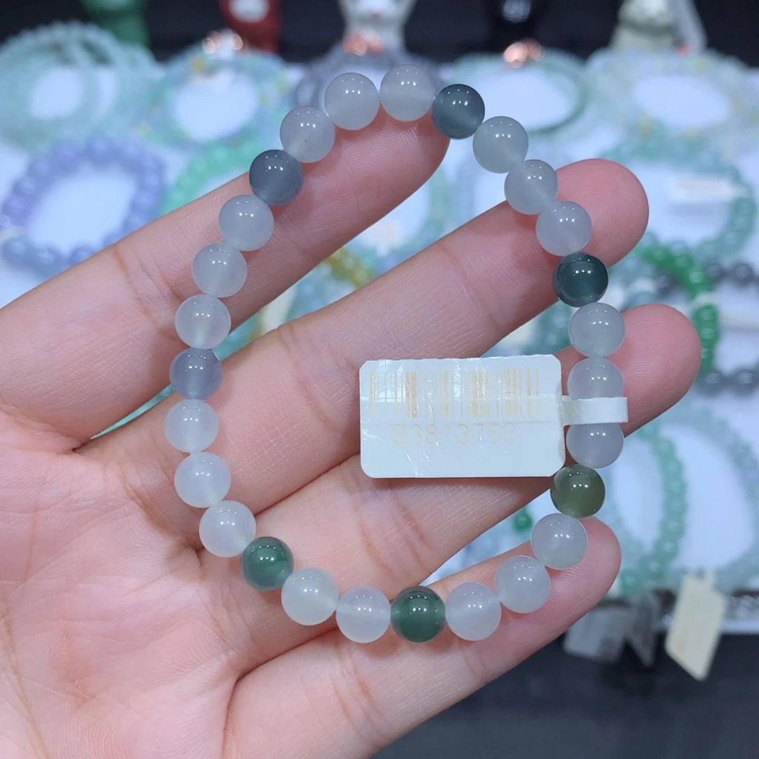 翡翠未镶嵌手串天然