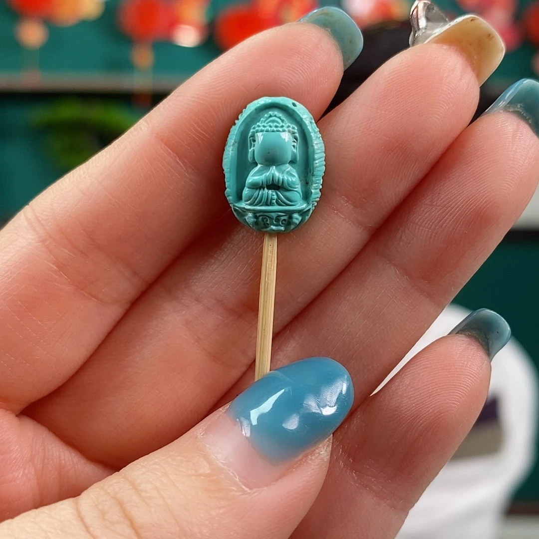 绿松石珠宝奇石未镶嵌