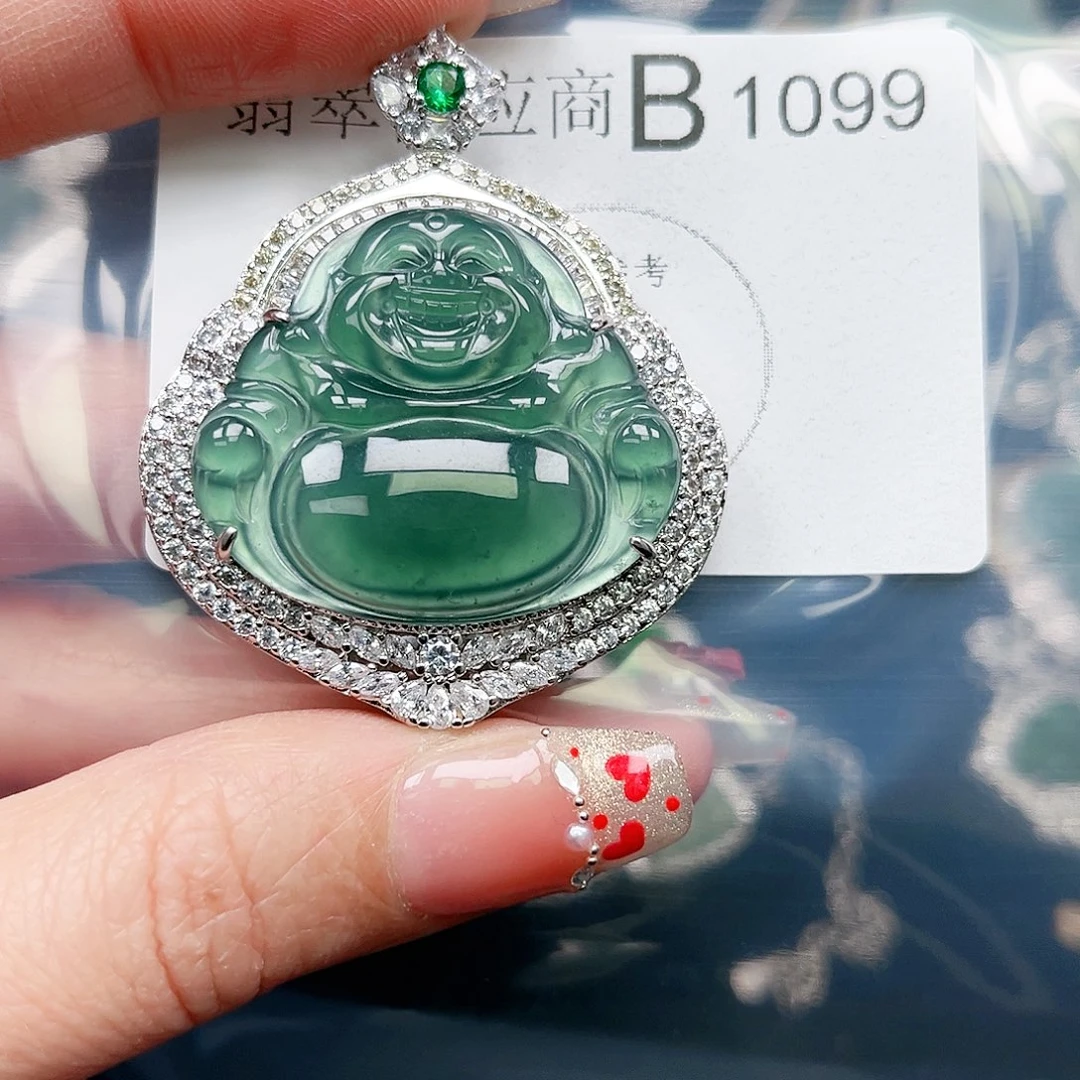 翡翠颈饰未镶嵌翡翠1099