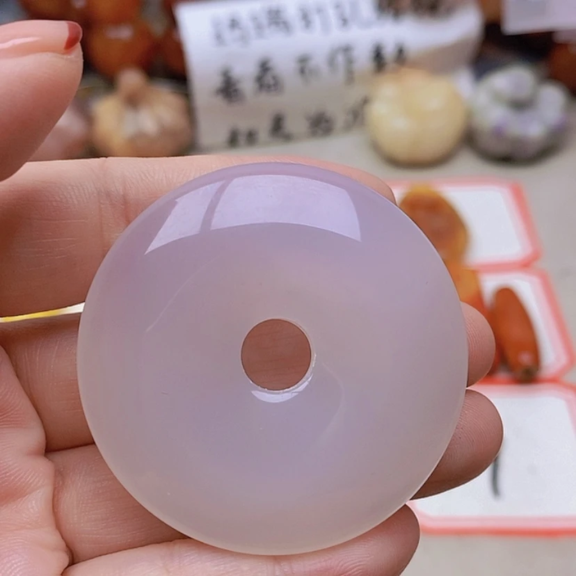 【闪购商品】未镶嵌玛瑙/玉髓珠宝半成品幸***伴