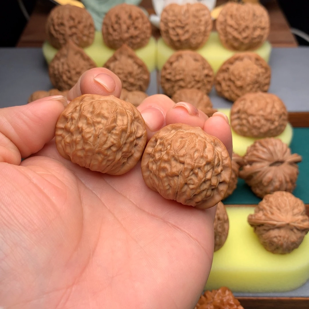 文玩核桃吊坠石门元宝35