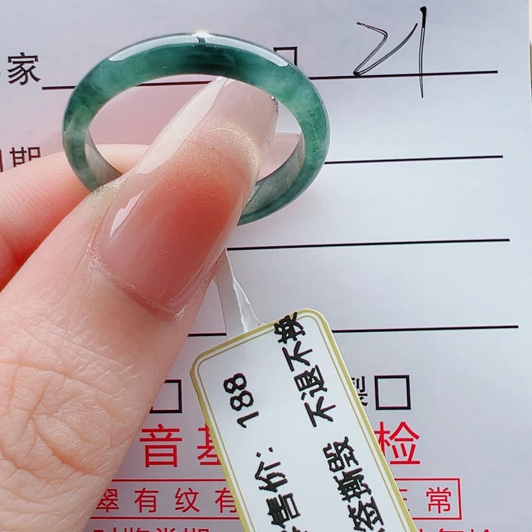 未镶嵌戒指翡翠咕****u戒圈
