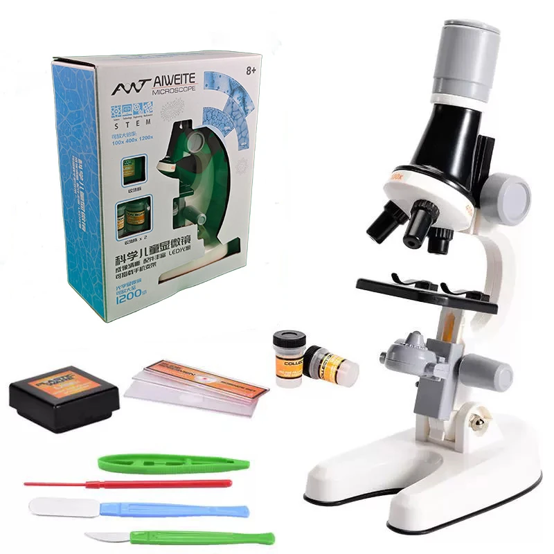 学动力阶梯儿童显微镜，让孩子学会有问题问老师