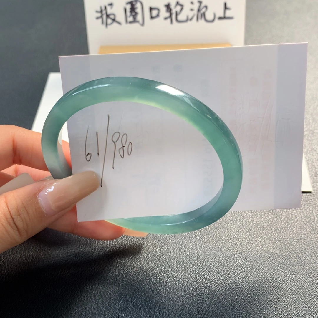 翡翠未镶嵌手镯天然翡翠