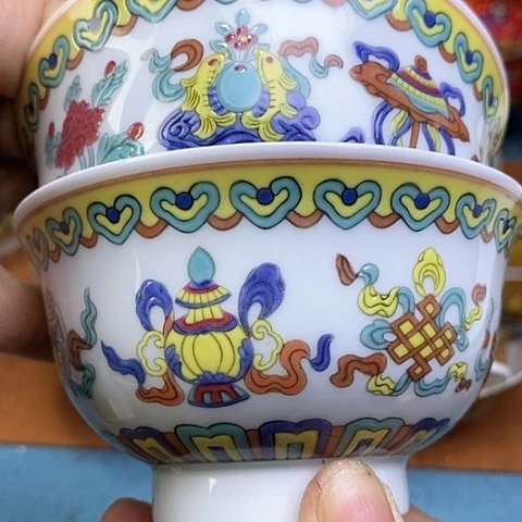 景德镇陶瓷藏式茶碗