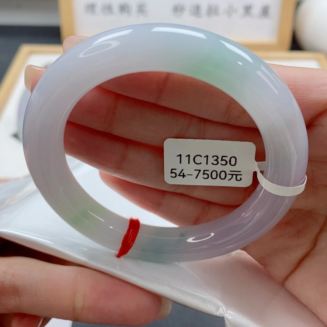翡翠未镶嵌手镯天然A货翡翠手镯