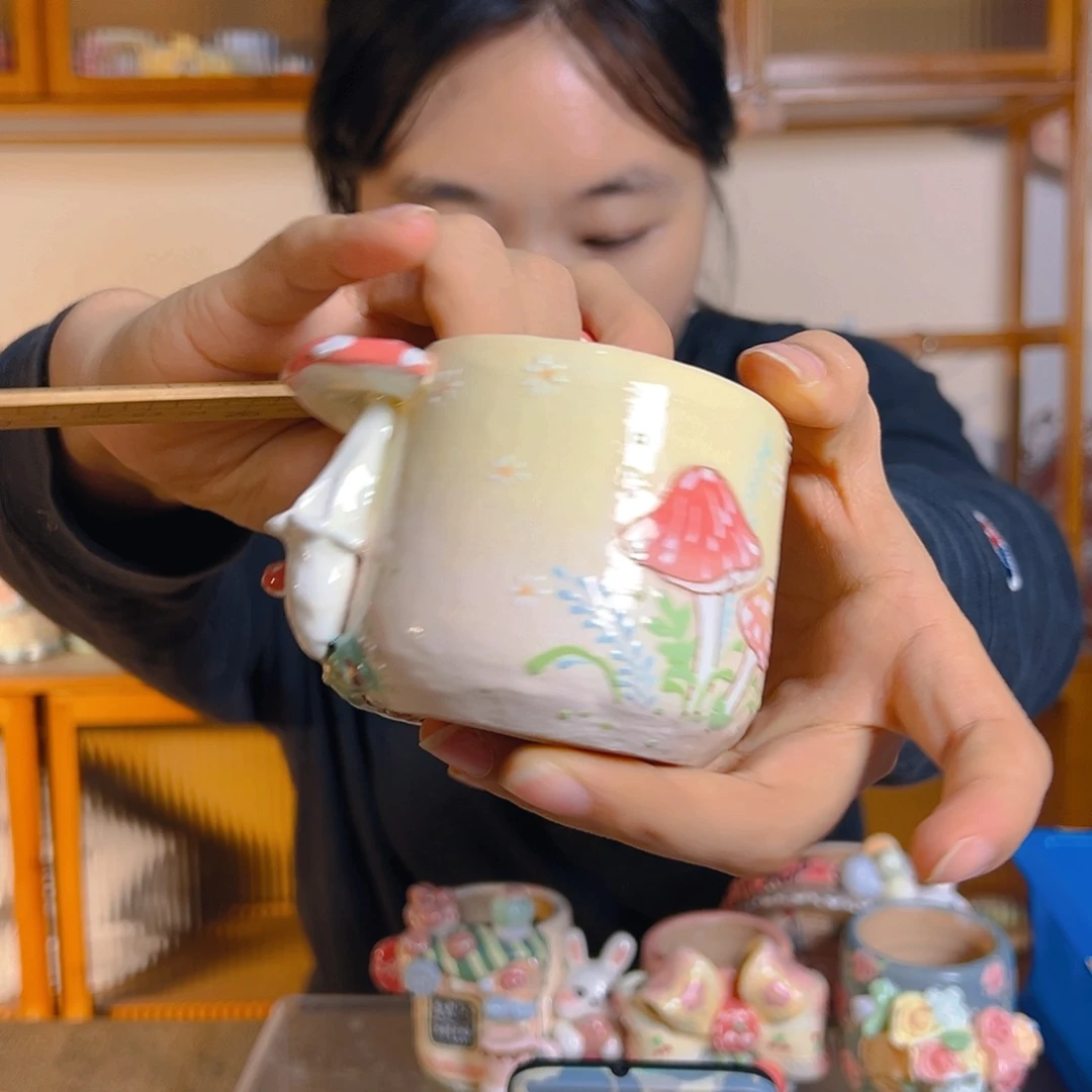 老梧家的手工多肉花盆