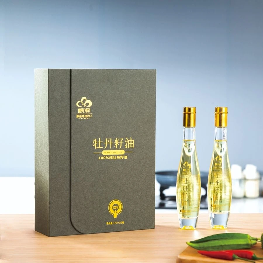 麟源纯牡丹籽油170ml*2瓶亚麻酸山东菏泽特产工厂直发正品送礼