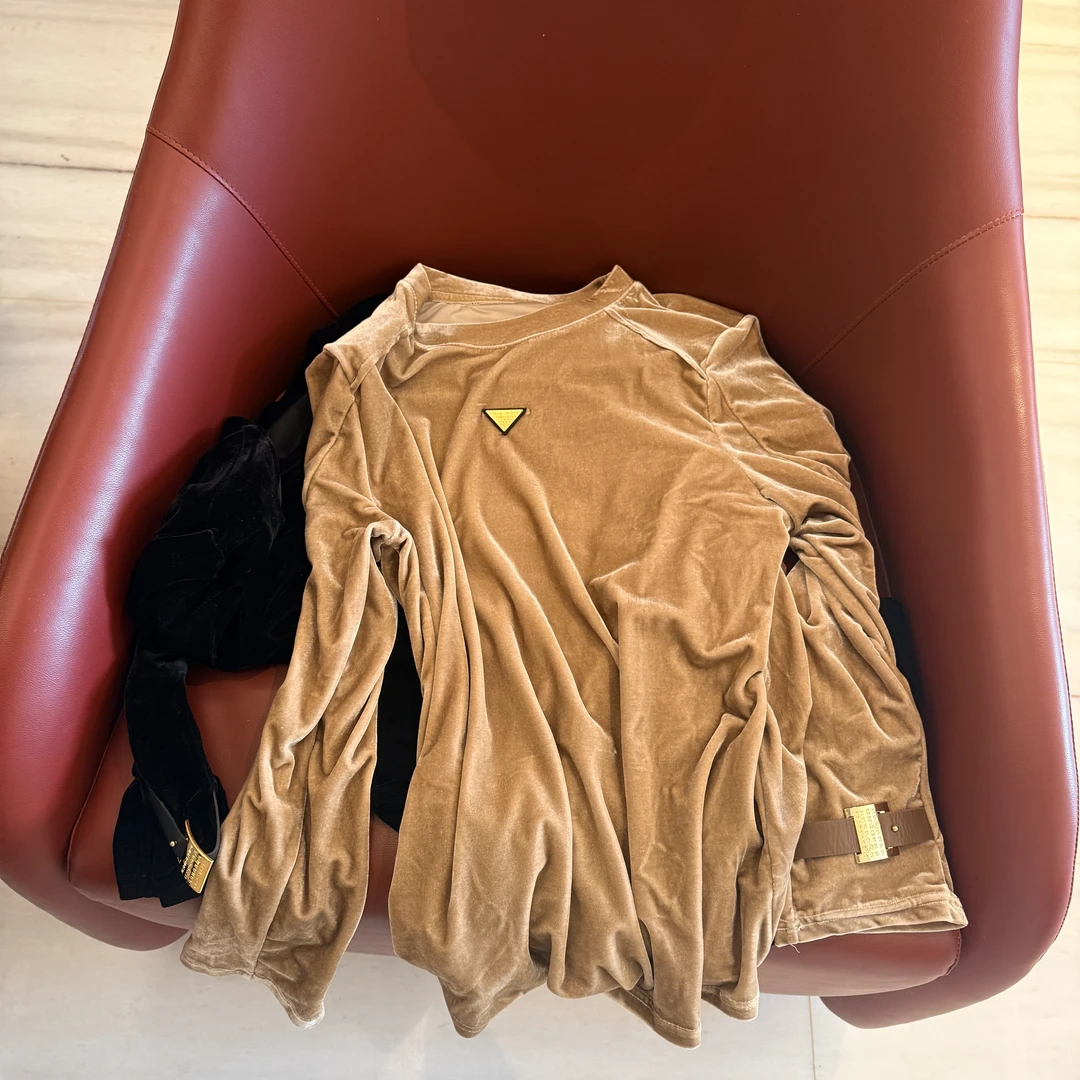 「鞠环环150斤显瘦穿搭推荐」休闲显瘦春夏长袖女T恤