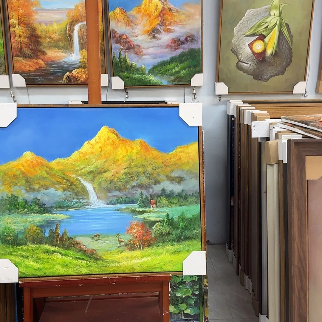 油画5060油画作品展作品展作品集