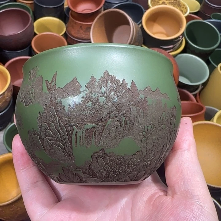 茶杯紫砂全手工紫砂