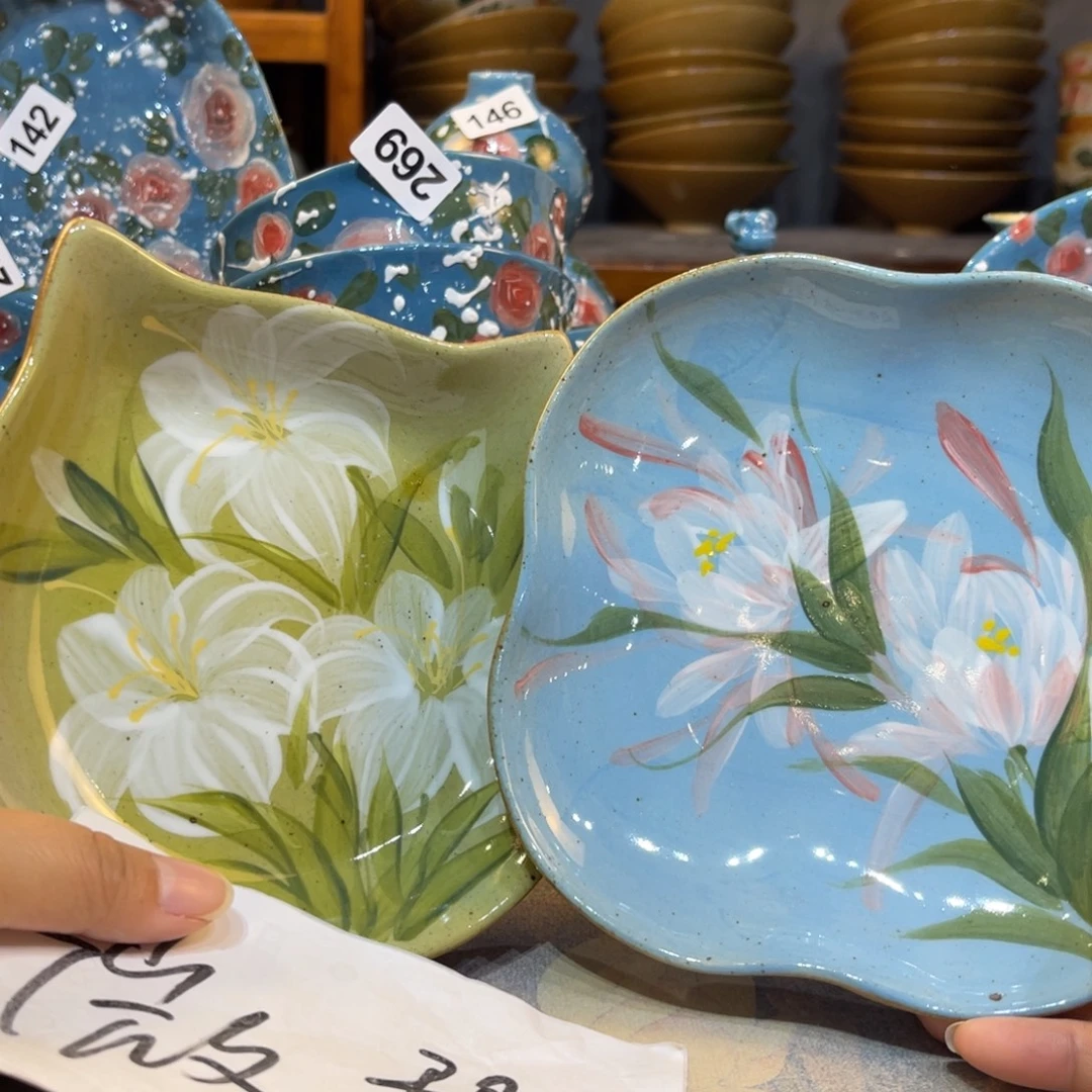 瓷片景德镇手工制作