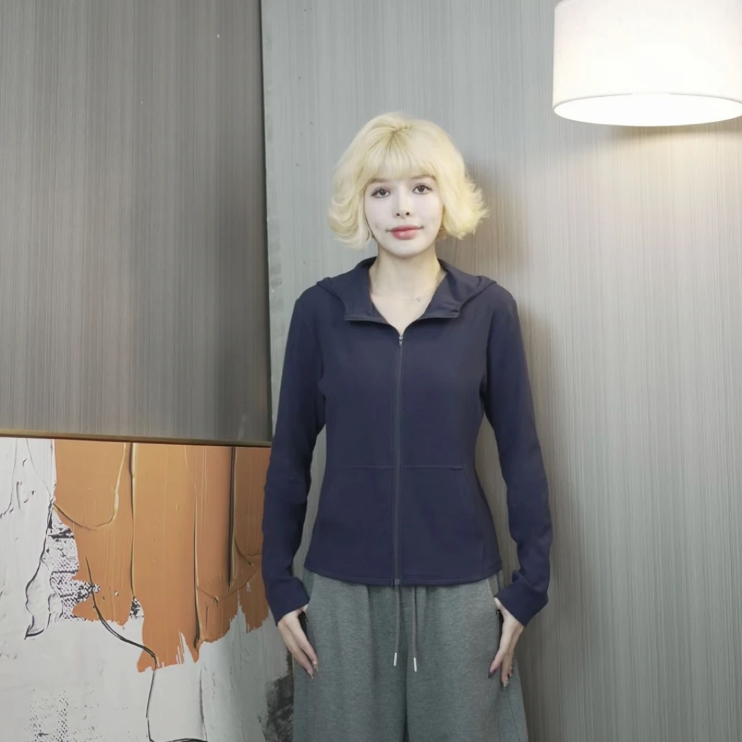 528外套连帽上衣新款春秋显瘦百搭早春休闲运动户外